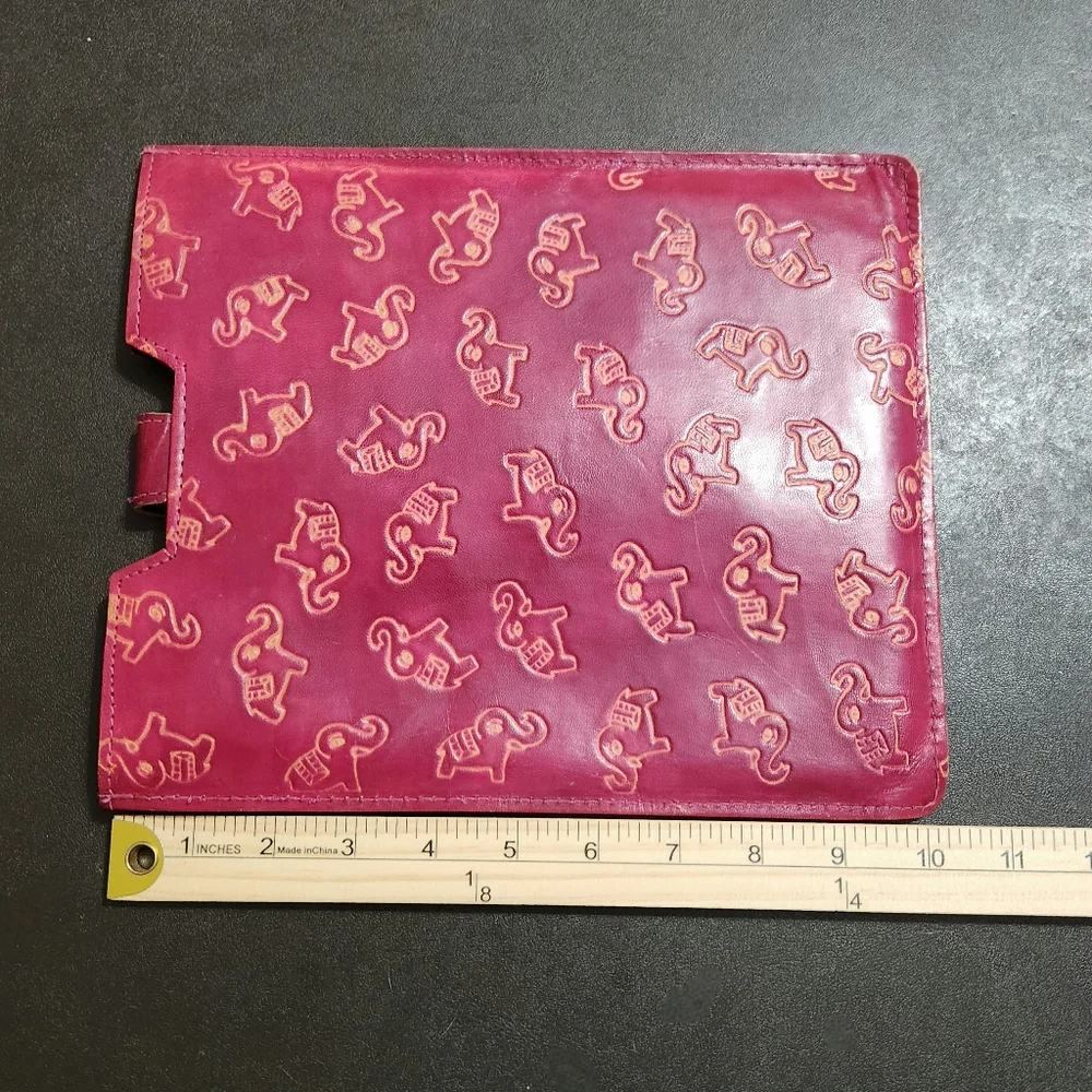Elephant print tablet case